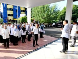 Rabu Menyapa di BPKAD, Sekda Ternate Tekankan Disiplin hingga Integritas ASN