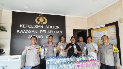 Polsek Pelabuhan Ahmad Yani Menggagalkan Masuknya Puluhan Botol Cap Tikus ke Ternate