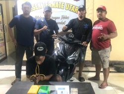 Warga Halmahera Selatan, Ditangkap Polisi atas Dugaan Pencurian Handphone di Ternate