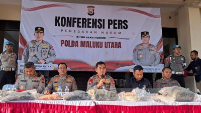 Konflik Banemo dan Sibenpopo, Lima Tersangka Ditangkap dan Tiga Buron Polda Maluku Utara