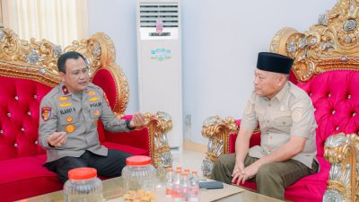 Silaturahmi ke Wakil Gubenur Maluku Utara, Wakapolda Harapkan Koordinasi yang Terjalin Terus Ditingkatkan