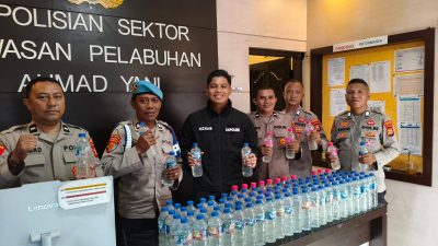 107 Botol Cap Tikus dari Manado Disita di Atas KM Barcelona 01