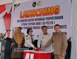 ISI-PELITA LPKA Anak Ternate Diluncurkan, Kanwil Ditjenpas: Sangat Penting Transformasi Perpustakaan Digital