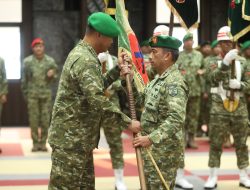 Mayjen TNI Nefra Resmi Jabat Pangdam Moloku Kie Raha