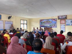 Kapolda Maluku Utara Ajak Masyarakat Desa Bukit Durian Jaga Kamtibmas