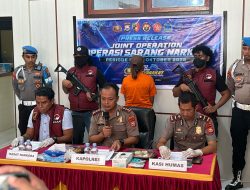 Diduga Edarkan 80,20 Garam Ganja, Polres Halmahera Tengah Tetapkan Perempuan 30 Tahun sebagai Tersangka