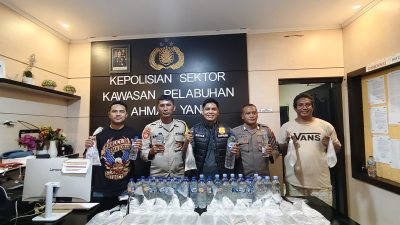 Polsek KP3 Ahmad Yani Ternate Sita Cap Tikus di Atas Kapal